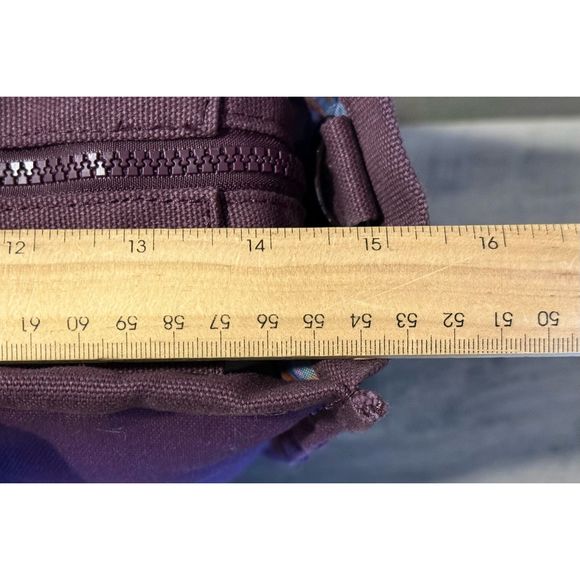 SOLD Popflex Wine Sloane Tote Fully Lined Go To Handbag Purse Crossbody Bag - Picture 12 of 16